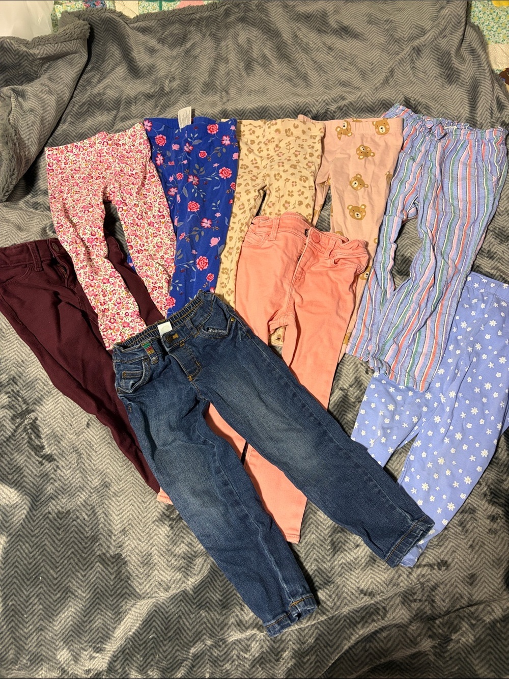 Bundle of 3T girls pants
